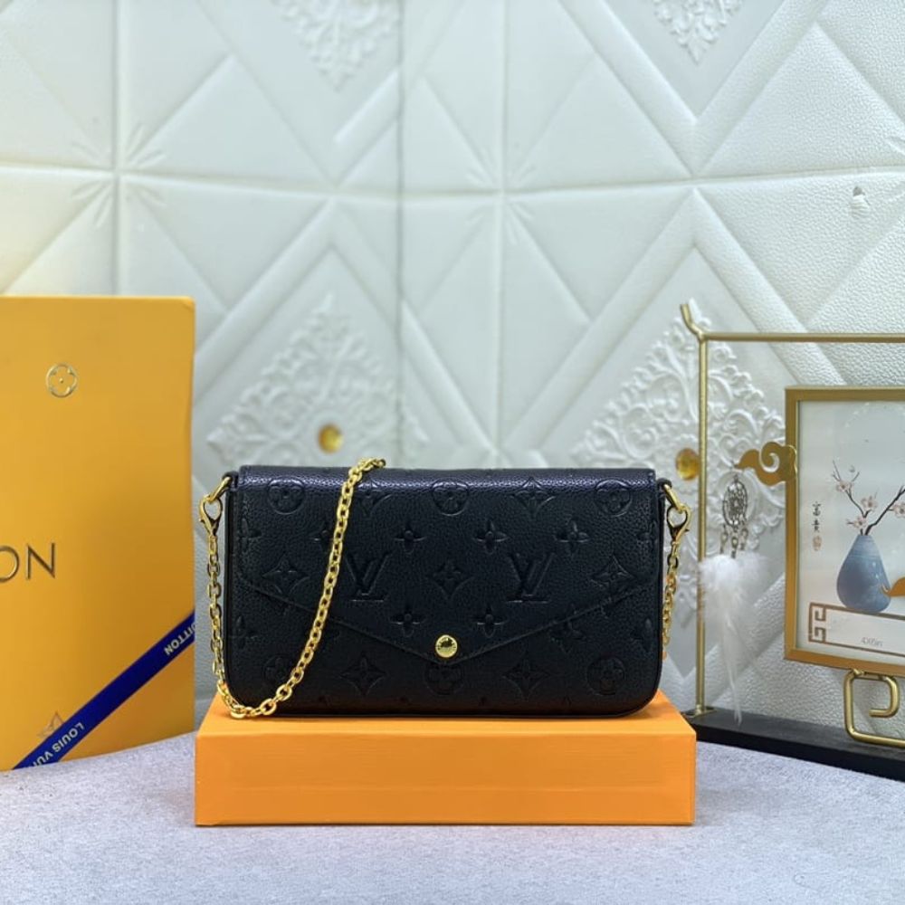Louis Vuitton Félicie Pochette Black 21Cm M82477 - Image 2