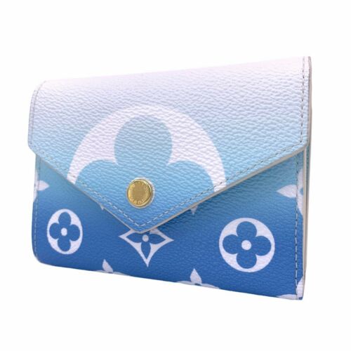 Louis Vuitton Monogram Victorine Wallet Blue M80387