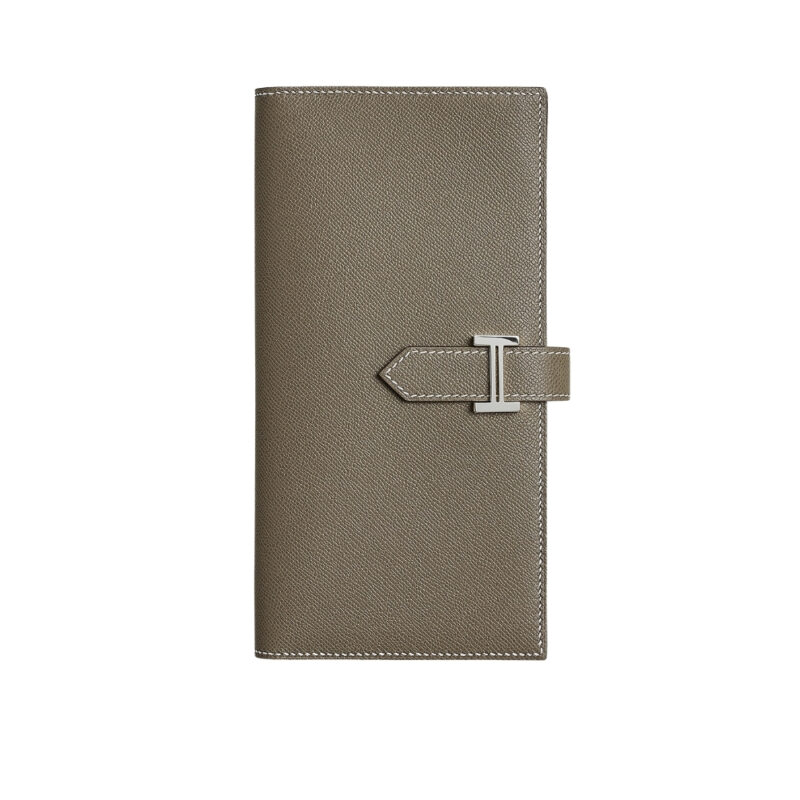 Hermes Bearn Wallet Etoupe 17Cm H084871Ck18