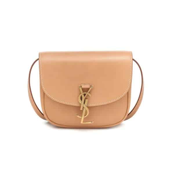 Saint Laurent Kaia Small Smooth Leather Beige