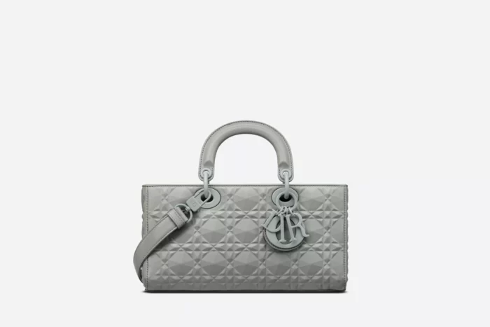 DIOR LADY D-JOY BAG GREY 26CM M0540INEA_M41G