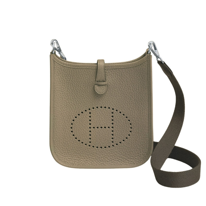 Hermes Evelyne 16 Amazone Bag Olive Green 16Cm