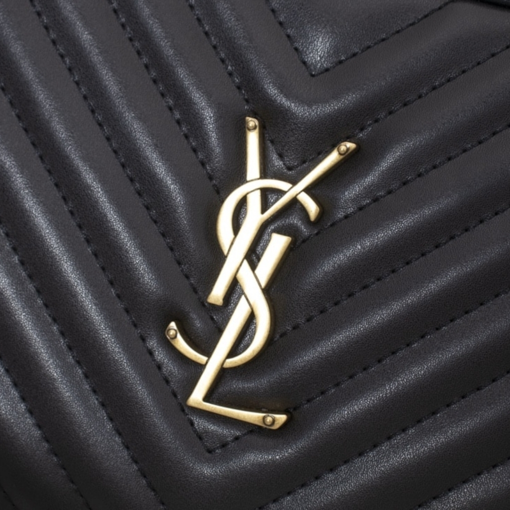 Saint Laurent Lou Camera Bag In Quilted Leather Black Gold Hardware 23Cm 761554DV7071000 - Image 5
