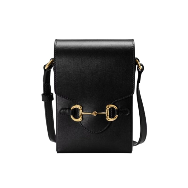 Gucci Horsebit 1955 Mini Bag Black 17Cm 625615 0Yk0G 1000