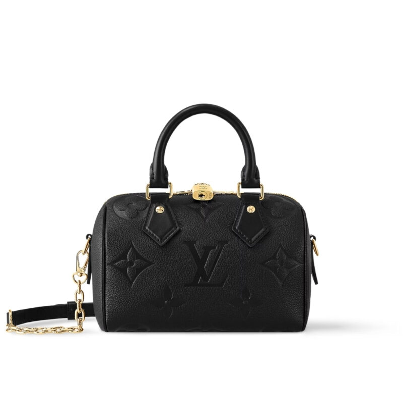 Louis Vuitton Speedy Bandoulière 20 Black 20Cm M58953