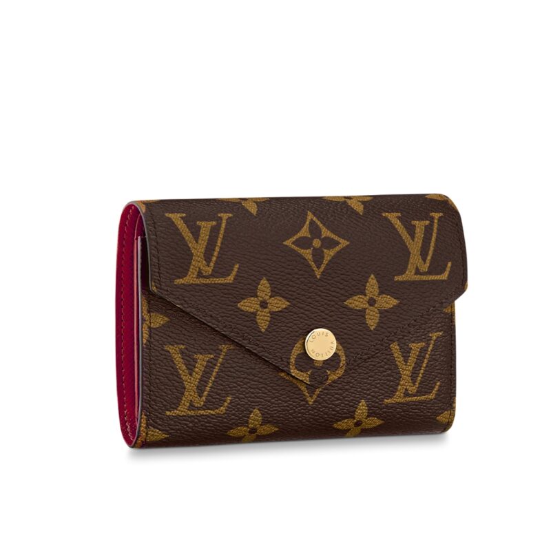 Louis Vuitton Victorine Wallet Monogram Fuchsia 12Cm M41938