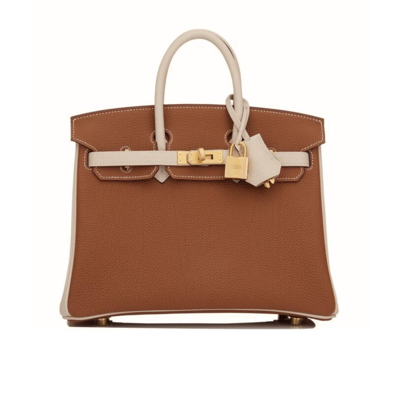Hermes Birkin 30 Togo Brushed Leather Gold Hardware Brown 30Cm