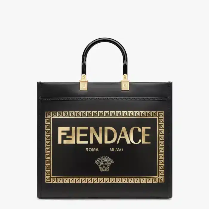 Fendace Sunshine Medium Black 8Bh386Ajt0F0Kur