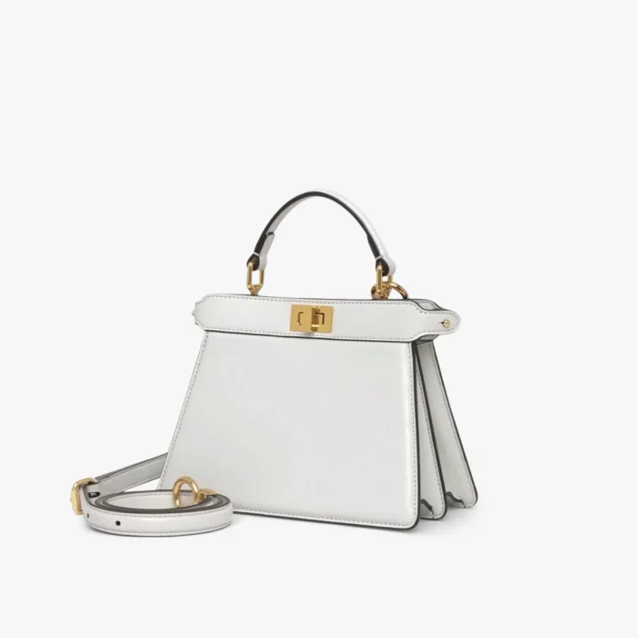 Fendi Peekaboo Iseeu Petite White 8Bn335Abvef0Qvl