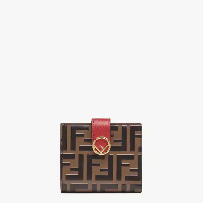 Fendi Wallet Bifold Red 8M0386Aaiif13Vj
