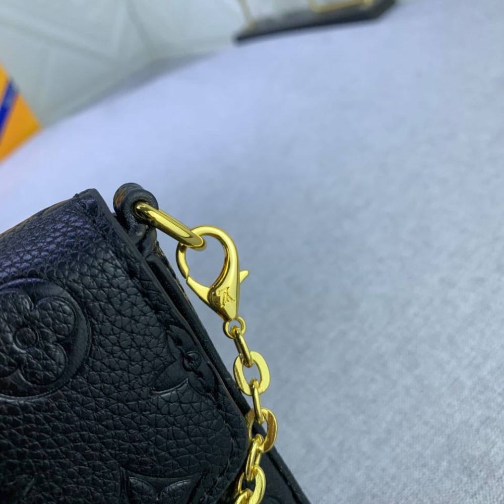 Louis Vuitton Félicie Pochette Black 21Cm M82477 - Image 10