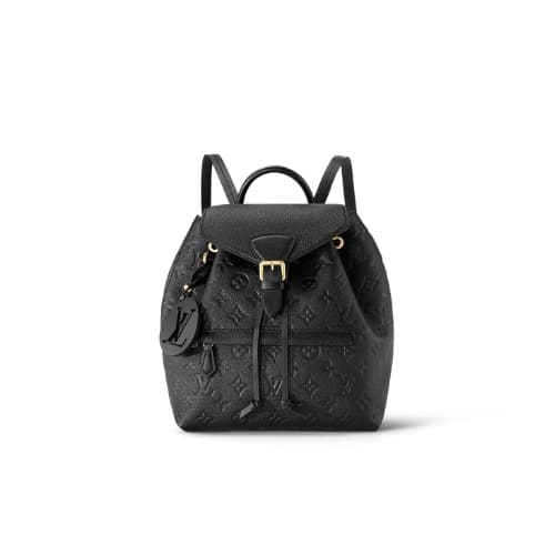 Louis Vuitton Montsouris Backpack Black M45205