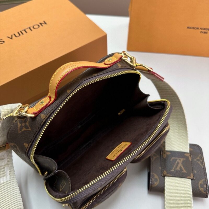 Alternative view of Louis Vuitton Utility Crossbody Bag Brown 18Cm M80446