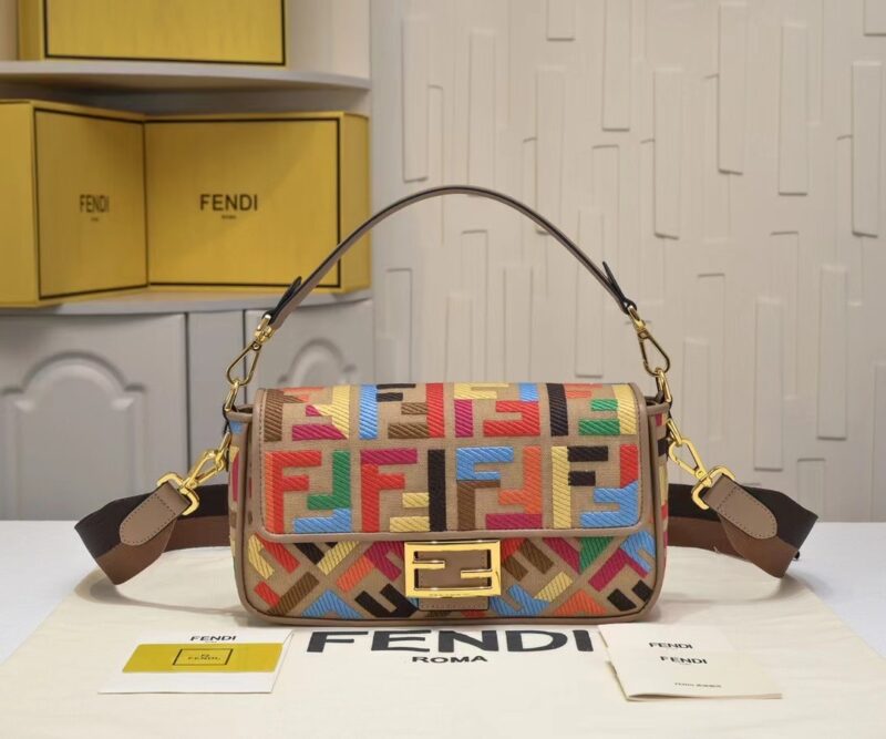 Alternative view of FENDI BAGUETTE MULTICOLOR 8BR600AHW7F18H2
