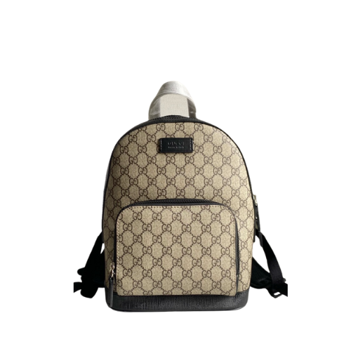 Gucci Gg Supreme Small Beige Backpack 29Cm 429020 Klqax 9772