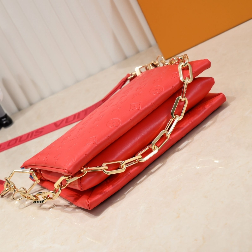 Louis Vuitton Coussin PM Red 26Cm M57792 - Image 5