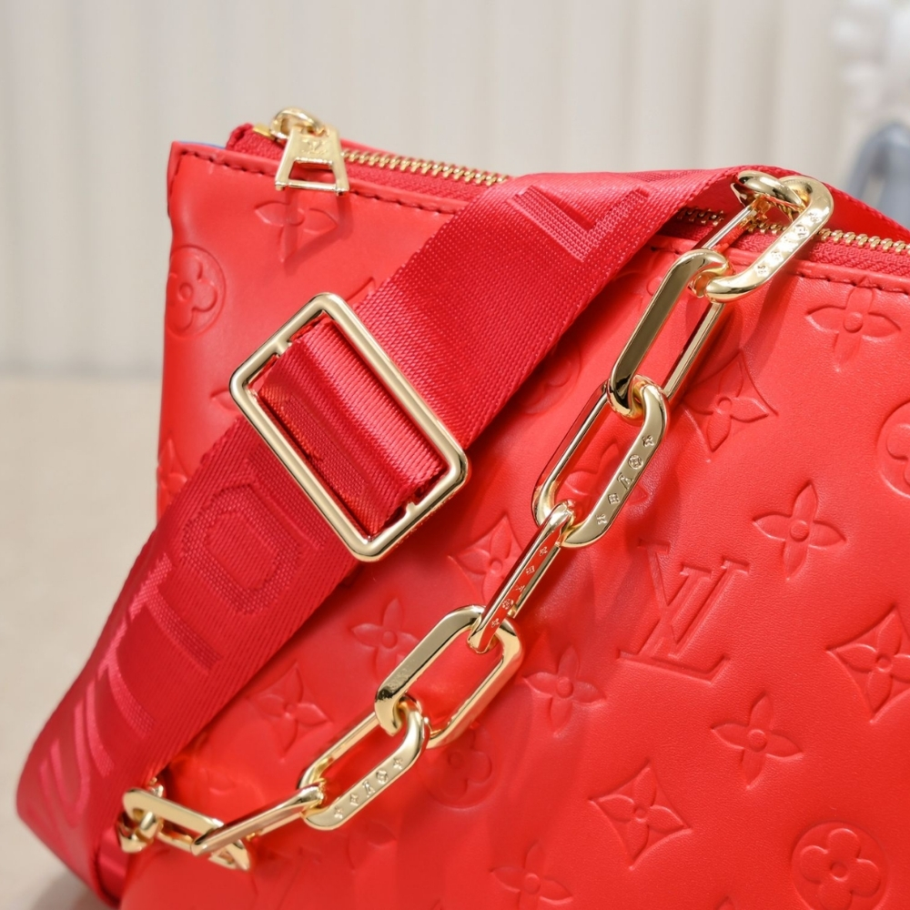 Louis Vuitton Coussin PM Red 26Cm M57792 - Image 8
