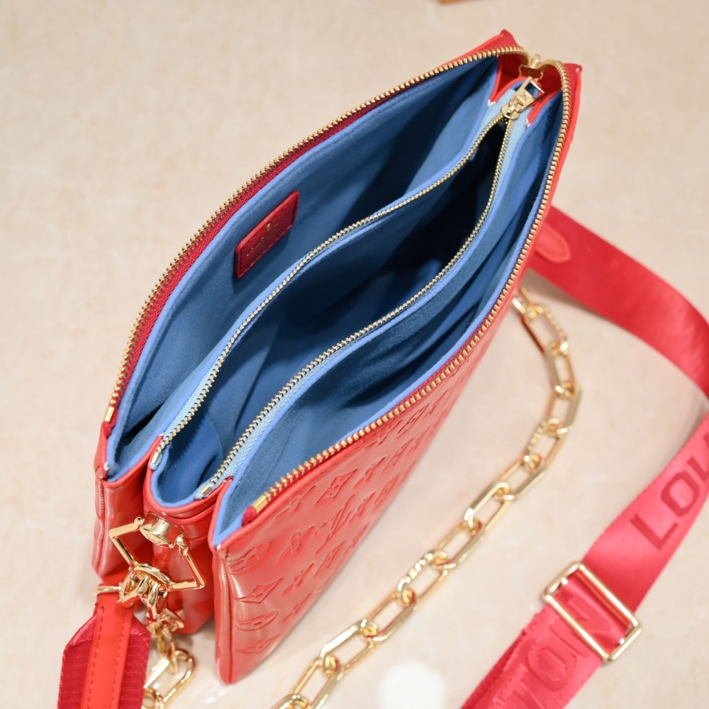 Louis Vuitton Coussin PM Red 26Cm M57792 - Image 6