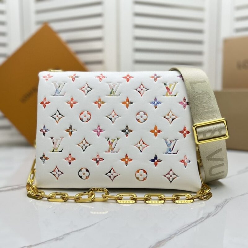 Alternative view of Louis Vuitton Coussin PM Multicolor Flower White 26Cm M21209