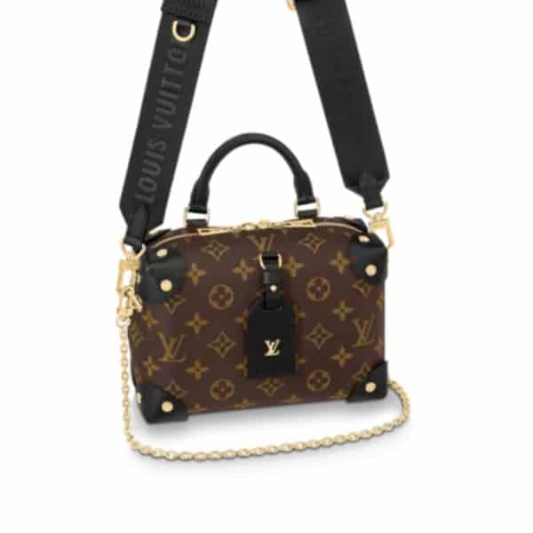 Louis Vuitton Monogram Petite Malle Souple 20Cm M45571
