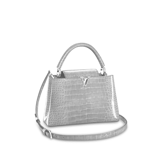 Louis Vuitton Capucines MM Silver 31Cm N92967
