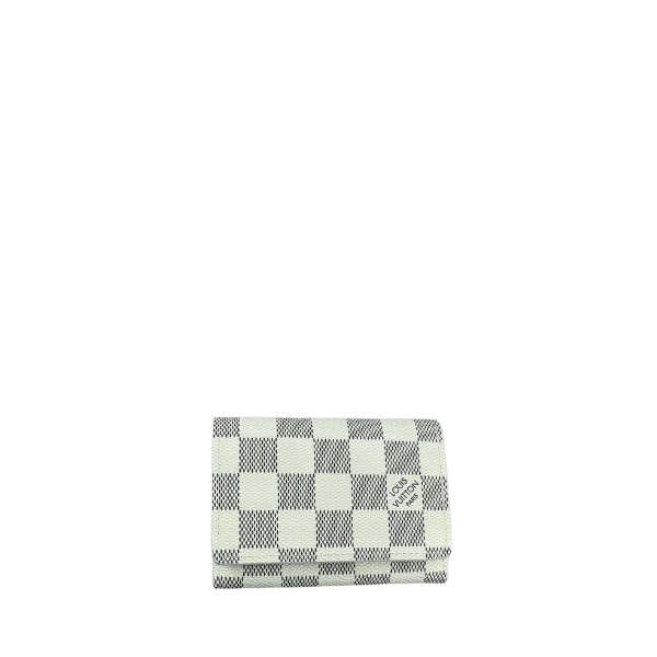 Louis Vuitton Enveloppe Pixel Card Holder Grey And White M63801