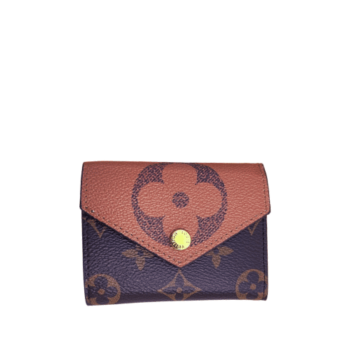 Louis Vuitton Monogram Zoé Wallet Pink 9.5Cm M80725