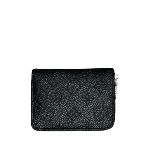 Louis Vuitton Zippy Coin Purse Monogram Empreinte Black 11Cm M60067