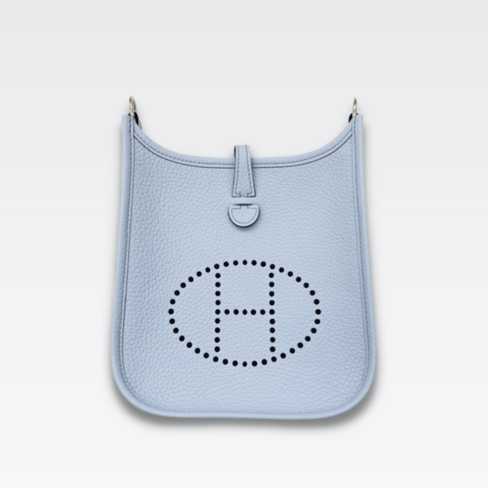Hermes Evelyne 16 Amazone Light Blue Bag 16Cm