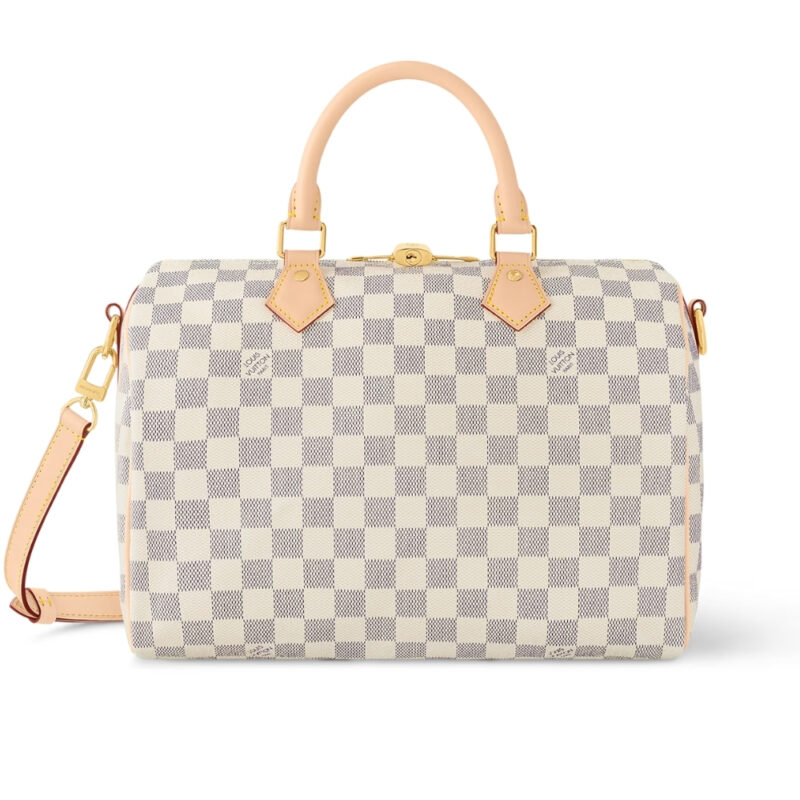 Louis Vuitton Speedy Bandoulière 30 Damier Azur 30Cm N41373