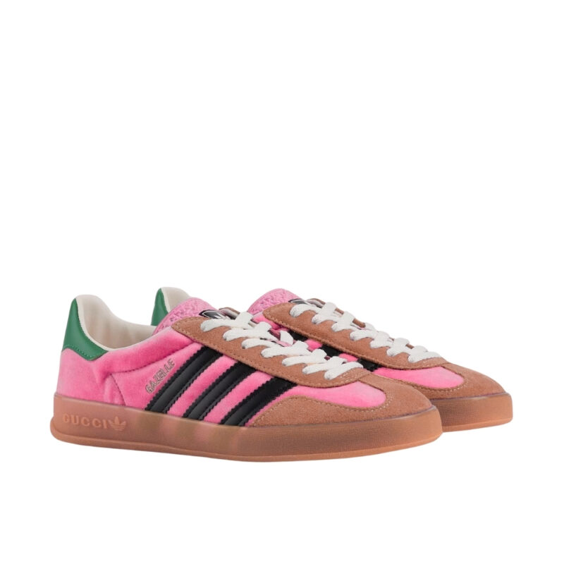 Gucci X Adidas Gazelle Sneaker In Pink 707848 9StU0 5960