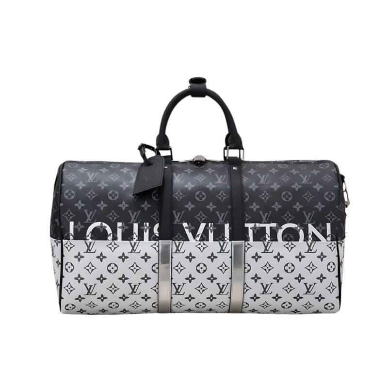 Louis Vuitton Keepall Bandouliere Monogram Eclipse Outdoor Split 50Cm M43412