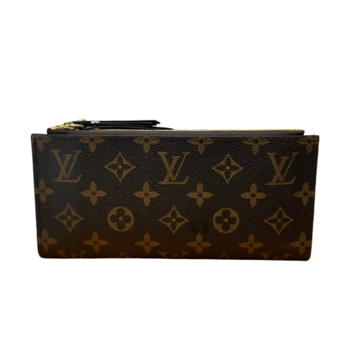 Louis Vuitton Monogram Wallet Adele Black M61269