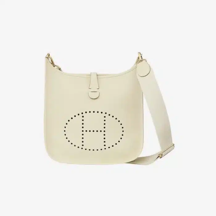 Hermes Evelyne 16 Amazone White Bag 16Cm H069426Ckav