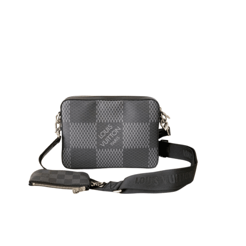 Louis Vuitton Studio Messenger Gray 24Cm N50013