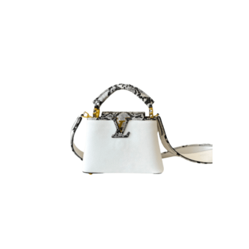 Louis Vuitton Capucines Mini White 21Cm M95509