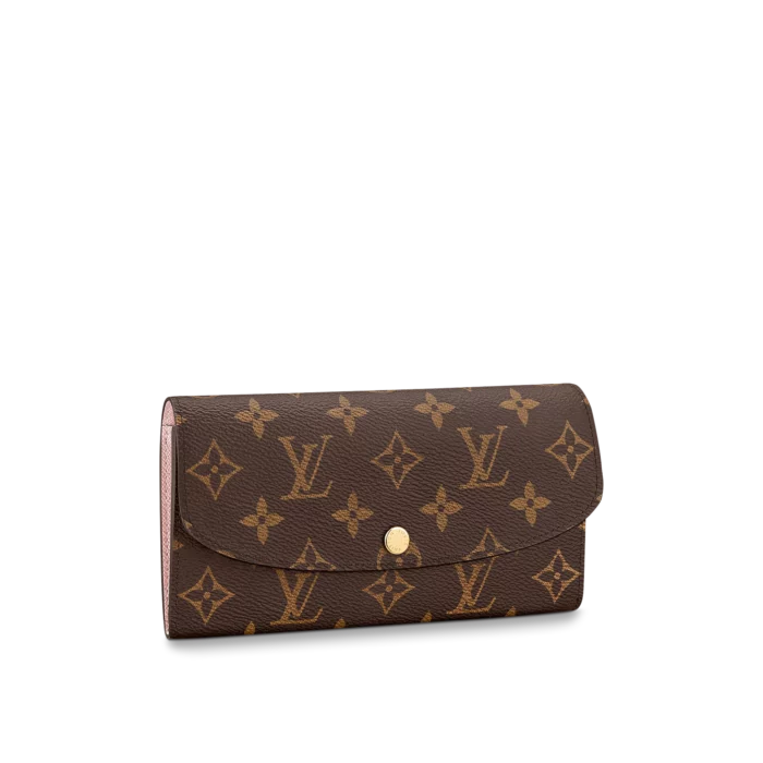 Louis Vuitton Monogram Emilie Wallet Pink M61289