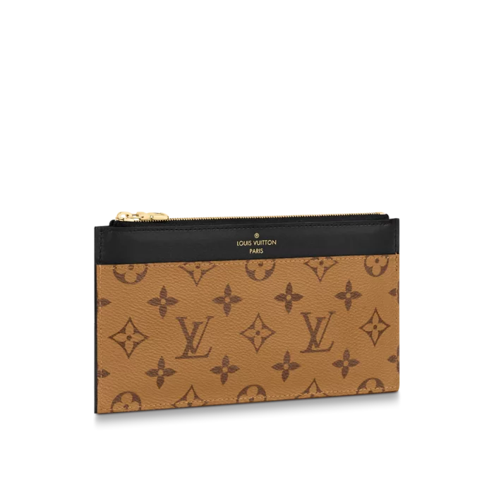 Louis Vuitton Monogram Slim Purse Brown M80390