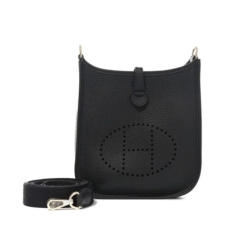 Hermes Evelyne 16 Amazone Black Bag 16Cm H069426Ckav