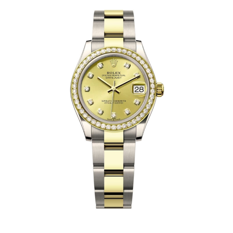 Rolex Datejust 31 Oyster Oystersteel Yellow Gold And Diamond 31mm 278383 0025