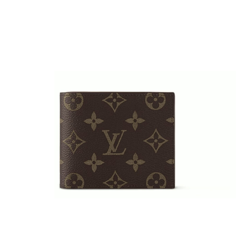 Louis Vuitton Multiple Wallet Monogram Canvas Brown 11cm M60895