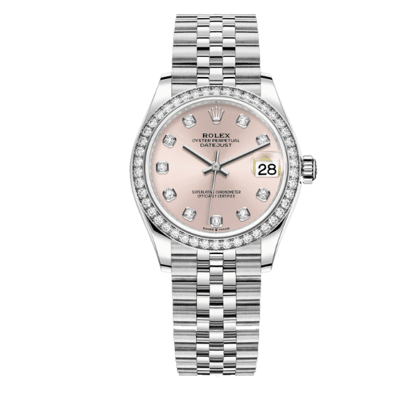 Rolex Datejust Pink Dail 31Mm 278384Rbr 0036