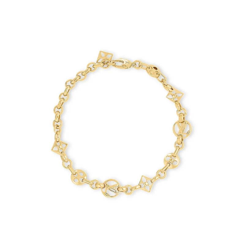 Louis Vuitton LV Crazy in Lock Bracelet Gold M00376