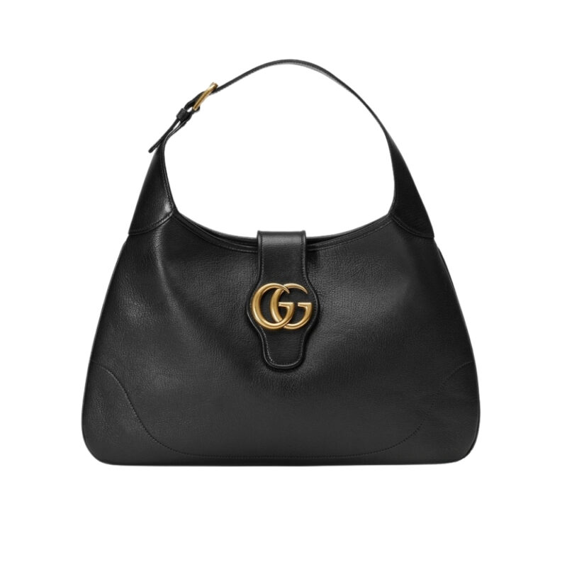 Gucci Aphrodite Medium Shoulder Bag In Black 39Cm 726274 Aaa9F 1000