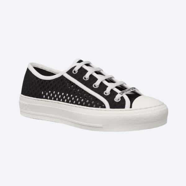 DIOR WALK’N’ SNEAKER WITH MESH FABRIC BLACK