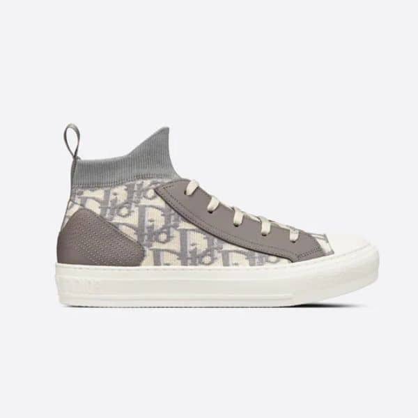 DIOR WALK’N’ SNEAKER OBLIQUE TECHNICAL MESH GREY KCK233TOKS29G