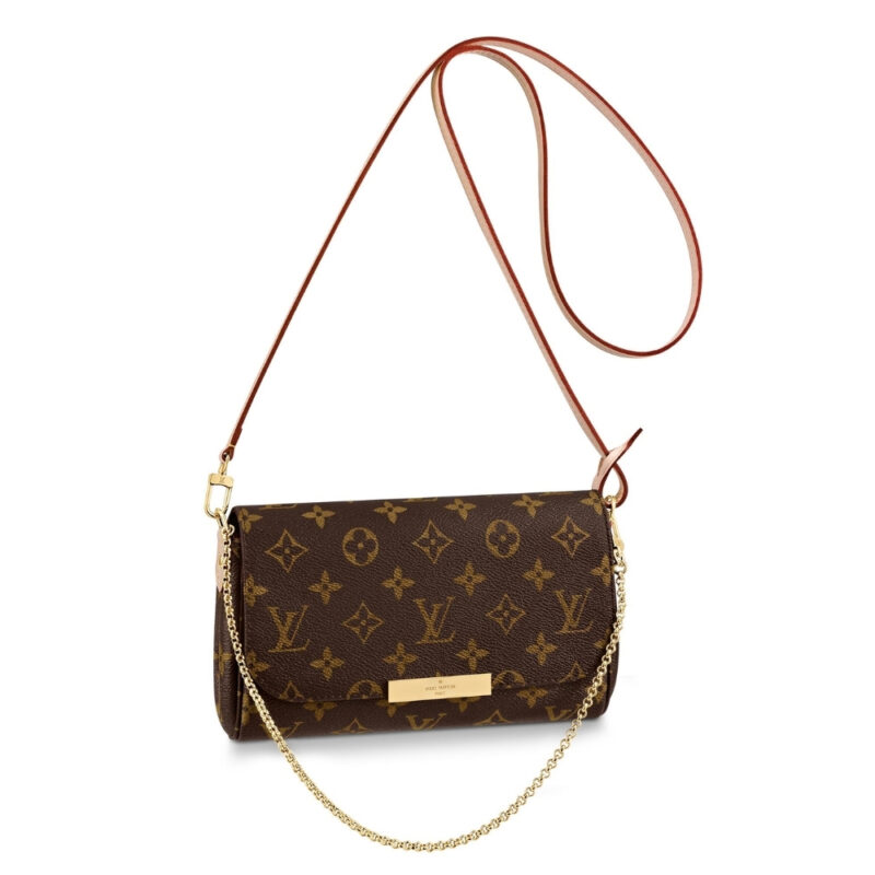 Louis Vuitton Favorite MM Monogram Brown 25Cm M40718