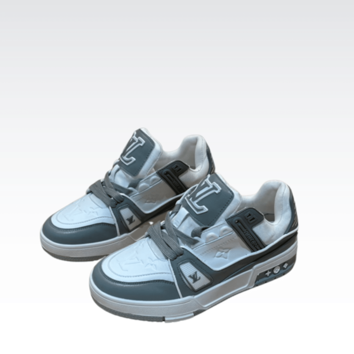 Louis Vuitton Trainer Sneaker Gray