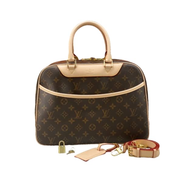 Louis Vuitton Deauville Handbag Monogram 36Cm M47270