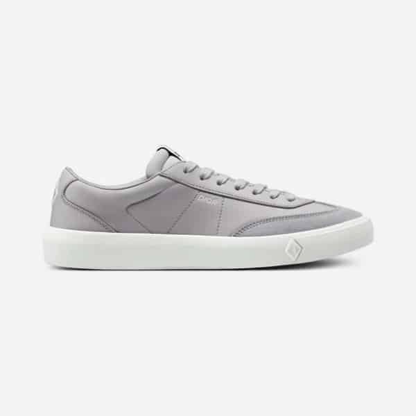 DIOR GREY SMOOTH CALFSKIN AND NUBUCK  B101 SNEAKER 3SN285ZRHH800
